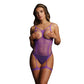 Le Desir Bliss Open Cup Purple Strappy Teddy UK 6 to 14
